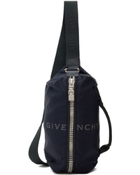 dunkelblauer Segeltuch Rucksack von Givenchy