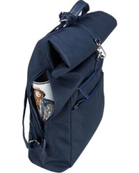dunkelblauer Segeltuch Rucksack von Jost