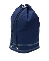 dunkelblauer Segeltuch Rucksack von Jacquemus