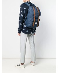 dunkelblauer Segeltuch Rucksack von Herschel Supply Co.