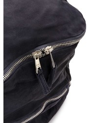 dunkelblauer Segeltuch Rucksack von Giorgio Brato