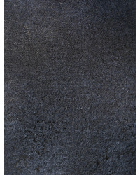 dunkelblauer Seide Pullover mit einem Rundhalsausschnitt von Avant Toi