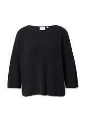 dunkelblauer Strick Pullover von Comma