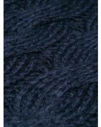 dunkelblauer Strickpullover von Prada