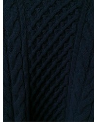 dunkelblauer Strickpullover von Drumohr