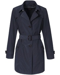 dunkelblauer Trenchcoat von Basler