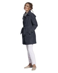 dunkelblauer Trenchcoat von Basler