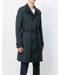 dunkelblauer Trenchcoat von Emporio Armani