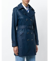 dunkelblauer Trenchcoat von Herno