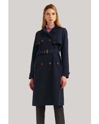 dunkelblauer Trenchcoat von FiNN FLARE