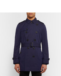 dunkelblauer Trenchcoat von Burberry