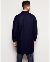 dunkelblauer Trenchcoat von YMC