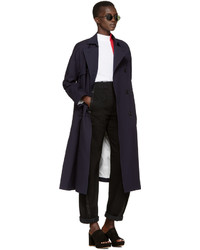 dunkelblauer Trenchcoat von Enfold