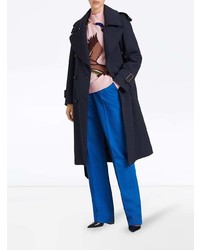 dunkelblauer Trenchcoat von Burberry