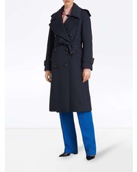 dunkelblauer Trenchcoat von Burberry