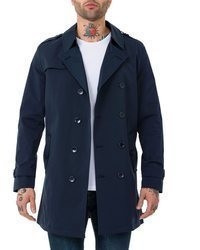 dunkelblauer Trenchcoat von Redbridge