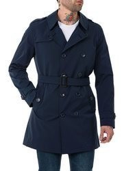 dunkelblauer Trenchcoat von Redbridge
