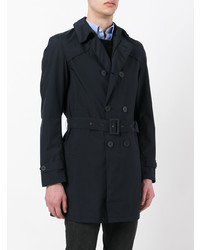 dunkelblauer Trenchcoat von Herno