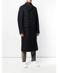 dunkelblauer Trenchcoat von Jil Sander