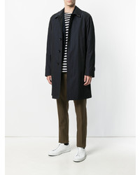 dunkelblauer Trenchcoat von Burberry