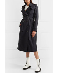 dunkelblauer Trenchcoat von Burberry