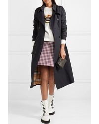 dunkelblauer Trenchcoat von Burberry