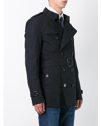 dunkelblauer Trenchcoat von Burberry