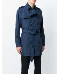 dunkelblauer Trenchcoat von Michael Kors Collection