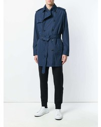 dunkelblauer Trenchcoat von Michael Kors Collection