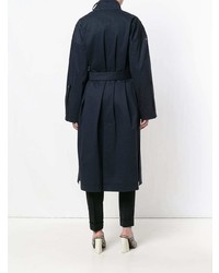 dunkelblauer Trenchcoat von Victoria Victoria Beckham