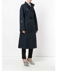 dunkelblauer Trenchcoat von Victoria Victoria Beckham