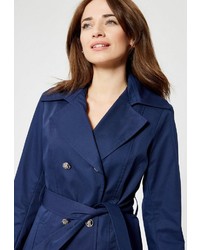 dunkelblauer Trenchcoat von Usha