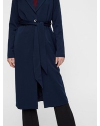 dunkelblauer Trenchcoat von Y.a.s