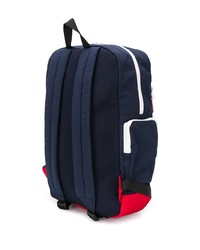 dunkelblauer und roter Segeltuch Rucksack von Tommy Jeans