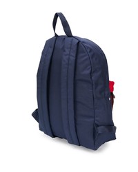 dunkelblauer und roter Segeltuch Rucksack von Tommy Jeans