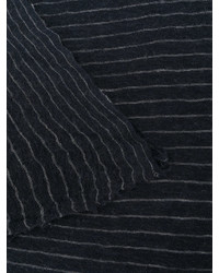 dunkelblauer vertikal gestreifter Schal von Isabel Marant