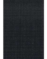 dunkelblauer Wollanzug mit Schottenmuster von Carl Gross