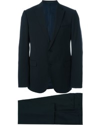dunkelblauer Wollanzug von Armani Collezioni