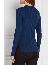 dunkelblauer Wollpullover von Acne Studios