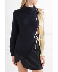 dunkelblauer Wollpullover von Jacquemus