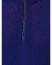 dunkelblauer Wollrollkragenpullover von Paul Smith