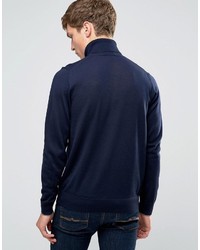 dunkelblauer Wollrollkragenpullover von Paul Smith