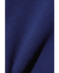 dunkelblauer Wollrollkragenpullover von Proenza Schouler