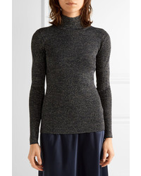 dunkelblauer Wollrollkragenpullover von Diane von Furstenberg