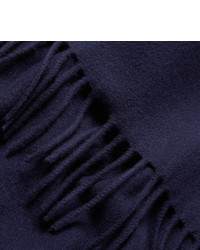 dunkelblauer Wollschal von Acne Studios