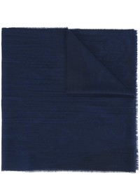dunkelblauer Wollschal von Etro