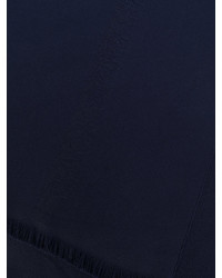 dunkelblauer Wollschal von Emporio Armani