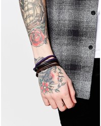 dunkelblaues Armband von Asos