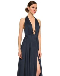 dunkelblaues Ballkleid von Jason Wu