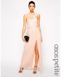 dunkelblaues Ballkleid von Asos